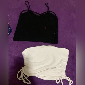 Two crop tops